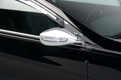 Putco 11-12 Hyundai Sonta - Mirror Bracket Molding thumbnail 1