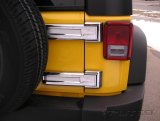 Putco 07-18 Jeep Wrangler - Rear Hinge Cover also Fits Sahara Edition thumbnail 1