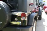 Putco 07-18 Jeep Wrangler - Rear Hinge Cover also Fits Sahara Edition thumbnail 4