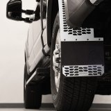 Putco 11-16 Ford SuperDuty - Set of 2 (Excl Dually Rear) Mud Skins - Brushed SS w/ Hex Shield thumbnail 5