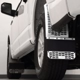 Putco 15-20 Ford F-150 - Set of 2 Mud Skins - Polished SS w/ Hex Shield thumbnail 2