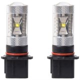 Putco Optic 360 - High Power LED Fog Lamp Bulbs - PSX26 / H17 / 5201 thumbnail 2