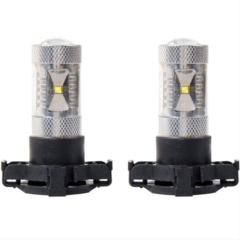Putco Optic 360 - High Power LED Fog Lamp Bulbs - PY24 - 5200 - H19 thumbnail 1