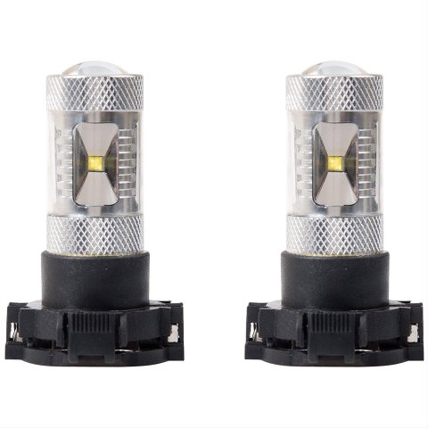 Putco Optic 360 - High Power LED Fog Lamp Bulbs - PY24 - 5200 - H19 thumbnail 2