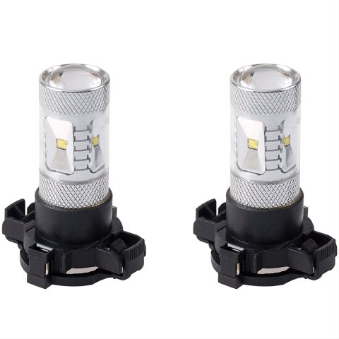 Putco Optic 360 - High Power LED Fog Lamp Bulbs - PY24 - 5200 - H19 thumbnail 3