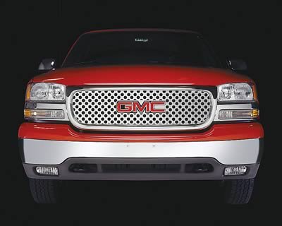 Putco 00-06 GMC Yukon XL - w/ Logo CutOut Punch Stainless Steel Grilles thumbnail 1
