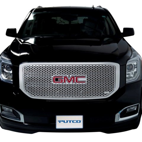 Putco 00-06 GMC Yukon XL - w/ Logo CutOut Punch Stainless Steel Grilles thumbnail 4