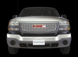 Putco 01-02 GMC Sierra HD w/ Logo CutOut Punch Stainless Steel Grilles thumbnail 2