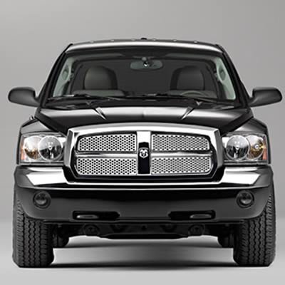 Putco 05-07 Dodge Dakota Punch Stainless Steel Grilles thumbnail 1