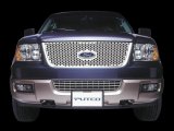 Putco 09-12 Ford F-150 (Lariat & King Ranch Only) 6pc Grille Punch Stainless Steel Grilles thumbnail 1
