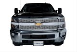 Putco 15-19 Chevy Silverado HD Punch Stainless Steel Grilles thumbnail 2