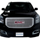Putco 15-19 GMC Sierra HD (Does not Fit in All Terrain Model) Punch Stainless Steel Grilles thumbnail 5