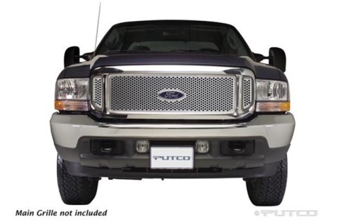 Putco 99-04 Ford SuperDuty - Side Vents Only Punch Stainless Steel Grilles thumbnail 2