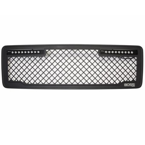 Putco 13-14 Ford F-150 - Lighted (w/ 10in Luminix Light Bar) Lighted Boss Grille thumbnail 2