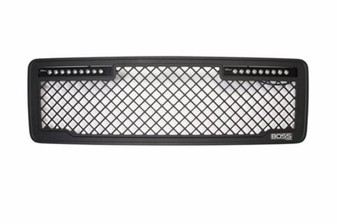 Putco 13-14 Ford F-150 - Lighted (w/ 10in Luminix Light Bar) Lighted Boss Grille thumbnail 3