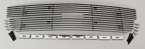 Putco 03-05 Chevrolet Silverado SS Shadow Billet Grilles thumbnail 2