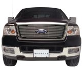 Putco 04-08 Ford F-150 Shadow Billet (Bar Grille) w/ Logo CutOut (6-pcs / Does not Cover Bumper) thumbnail 4