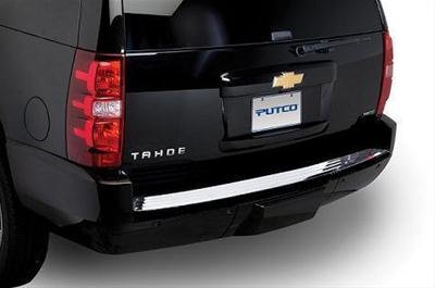 Putco 07-14 Cadillac Escalade ESV - Stainless Steel Rear Bumper Cover thumbnail 1