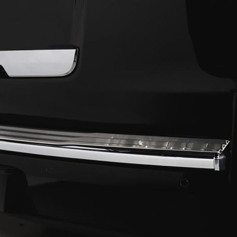 Putco 07-14 Cadillac Escalade ESV - Stainless Steel Rear Bumper Cover thumbnail 4