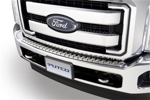 Putco 11-16 Ford SuperDuty - Front Bumper Cover Stainless Steel Bumper Covers thumbnail 4