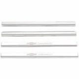Putco 14-18 Chevy Silv LD - Regular Cab w/ CHEVROLET Etching (4pcs) SS Door Sills thumbnail 2