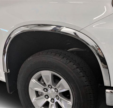 Putco 19-20 Chevy Silverado 1500 Stainless Steel Fender Trim thumbnail 3