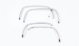 Putco 17-20 Ford SuperDuty w/o Factory Flares - 2in Wide Stainless Steel Fender Trim thumbnail 4