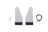 Putco Universal - Stainless Steel Mud Flap (7-1/4in x 19in) thumbnail 3