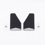 Putco Universal - Rubber Mud Flap w/ SS Trim (6in x 10in) thumbnail 2