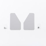 Putco Universal - SS Mud Flap (6in x 10in) - w/o Rubber Extension thumbnail 2