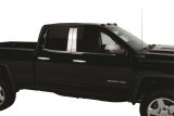 Putco 14-14 Chevrolet Silverado HD - (Ext Cab) - 4pcs Stainless Steel Pillar Posts Classic thumbnail 4