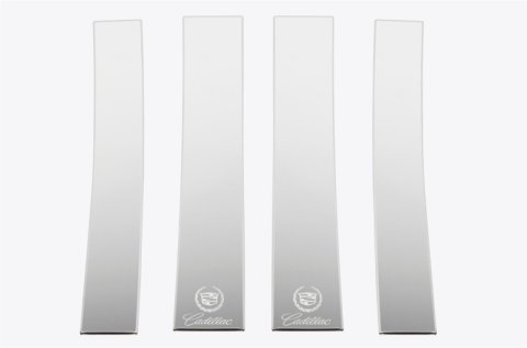 Putco 07-13 Cadillac Escalade EXT - 4pcs Stainless Steel Pillar Posts Classic thumbnail 3