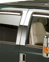 Putco 08-16 Ford SuperDuty - Crew Cab - 4pcs Stainless Steel Pillar Posts Classic thumbnail 4