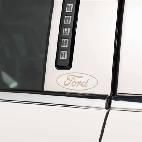 Putco 08-16 Ford SuperDuty - Crew Cab - 4pcs w/ FORD etching SS Pillar Posts Classic thumbnail 3