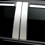Putco 19-20 Silverado / Sierra 1500 - Crew Cab & Double Cab Stainless Steel Pillar Posts Classic thumbnail 2