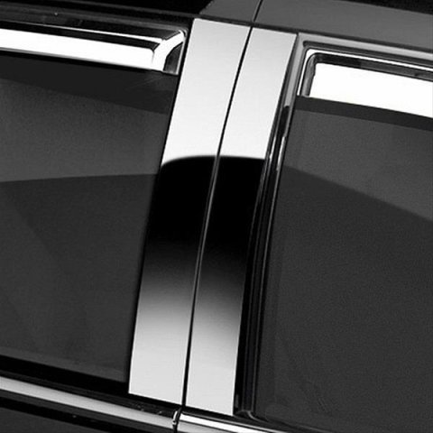 Putco 17-20 Ford SuperDuty - Regular Cab w/Keypad Stainless Steel Pillar Posts Classic thumbnail 1