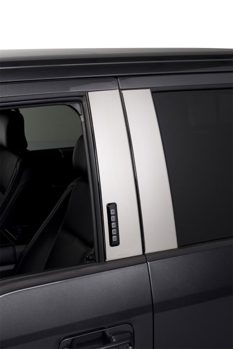 Putco 17-20 Ford SuperDuty - Regular Cab w/Keypad Stainless Steel Pillar Posts Classic thumbnail 3