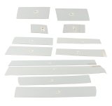 Putco 14-18 Chevy Silverado LD - Double Cab - 6.5in Bed - 10pcs Stainless Steel Rocker Panels thumbnail 1