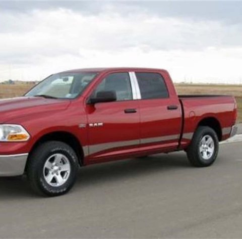 Putco 10-19 Ram 2500/3500 Reg Cab 6.5 - 5.5in Wide - 10pcs (w/o Factory Flares) SS Rocker Panels thumbnail 4