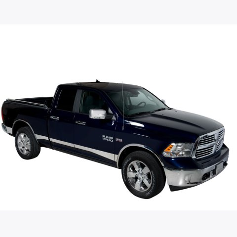 Putco 06-08 Ram Mega Cab 6.5 Short Box - 6in Wide - 12pcs Stainless Steel Rocker Panels thumbnail 6