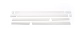 Putco 15-20 Ford F-150 Reg Cab 8ft Long Box (4.25in Tall - 10pcs) Stainless Steel Rocker Panels thumbnail 2