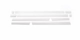 Putco 15-20 Ford F-150 Reg Cab 8ft Long Box (4.25in Tall - 10pcs) Stainless Steel Rocker Panels thumbnail 3