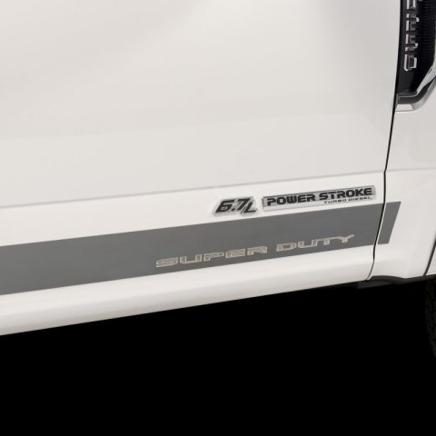 Putco 17-20 Ford SuperDuty Super Crew 8ft Box - 12pcs - 4.25in Wide SS Rocker Panels thumbnail 2