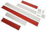Putco 17-20 Ford SuperDuty Super Cab 8ft Box Dually - 12pcs - 4.25in Wide SS Rocker Panels thumbnail 1