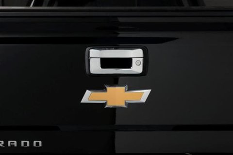 Putco 15-19 Chevy Silverado HD - w/ Keyhole (w/o Camera Opening) Tailgate & Rear Handle Covers thumbnail 3