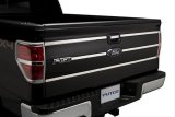 Putco 09-14 Ford F-150 - SS Tailgate Accent - 6pcs (3 Horizontal Lines) Tailgate Accents thumbnail 1