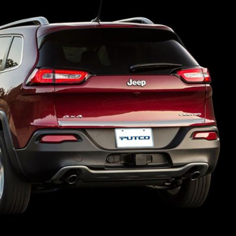 Putco 14-17 Jeep Cherokee TL - Stainless Steel Tailgate Accent Tailgate Accents thumbnail 3