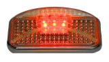 Putco Universal Side Marker - Red LED w/Ion Chrome Lens Universal Side Markers thumbnail 3