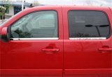 Putco 14-14 Chevrolet Silverado HD - Crew Cab - Stainless Steel Window Trim Accents thumbnail 3