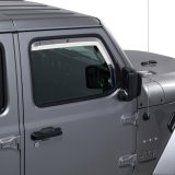 Putco 20-21 Jeep Gladiator JT/JL Element Chrome Window Visors (Front Only) thumbnail 6